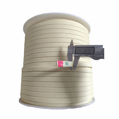 Flat Woven Kevlar Tape used in glass tempering furnaces 12*3mm size can be customized