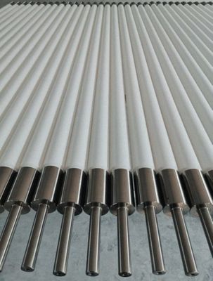 Quartz Fused Silica Ceramic Roller for Glass Tempering Furnace